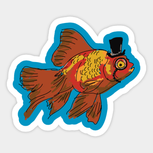 So Fish Ticated Sticker